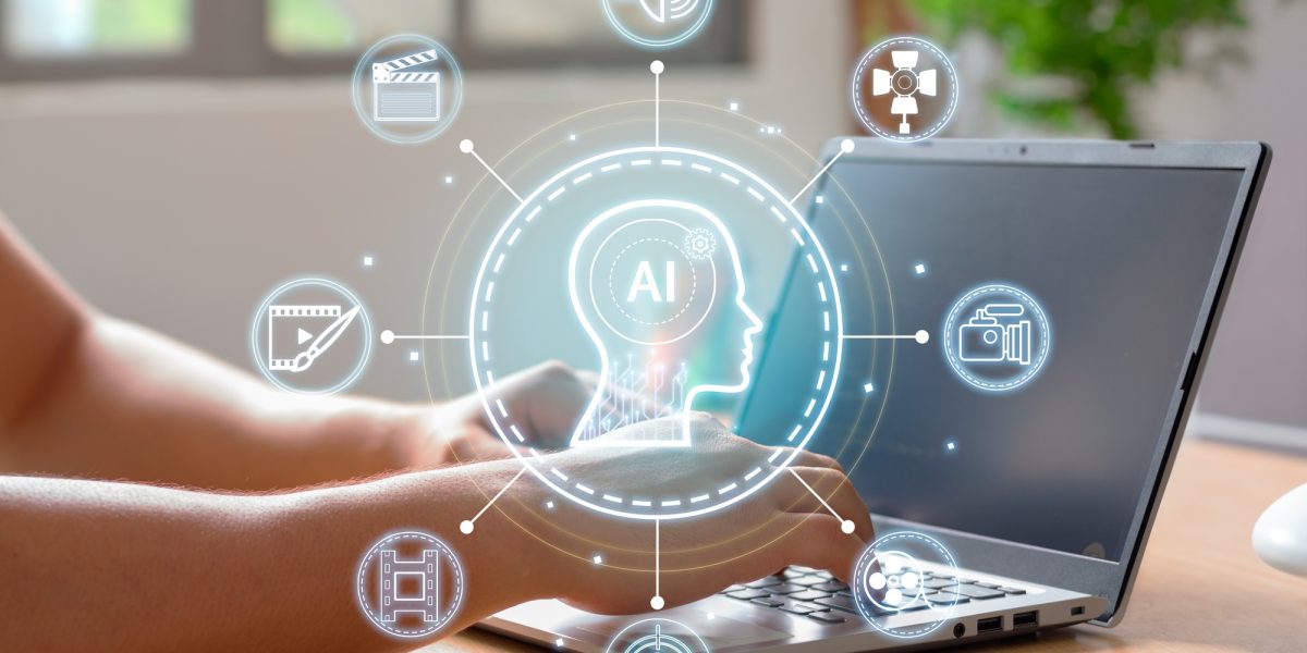 AI-Powered Video Editing: Man and AI Creating and Editing Videos from Text