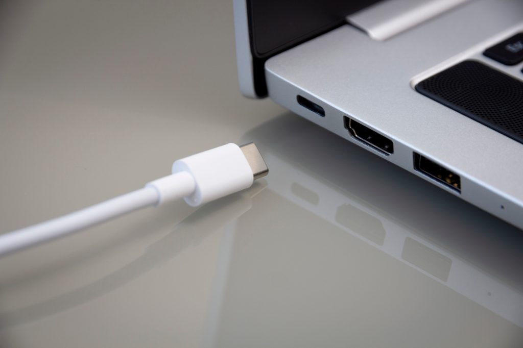 The charger is disconnected