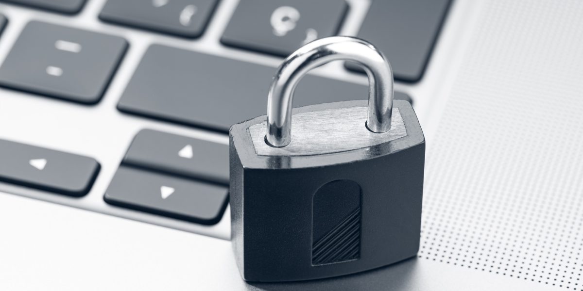 Computer Security, data security protection concept